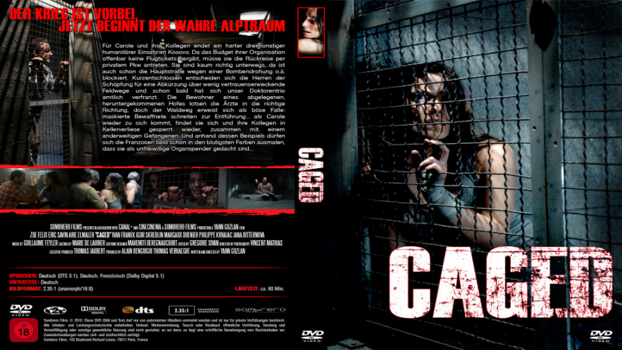 فیلم_ در قفس Caged_ترسناک، درام/فیلم خارجی زمان4613ثانیه