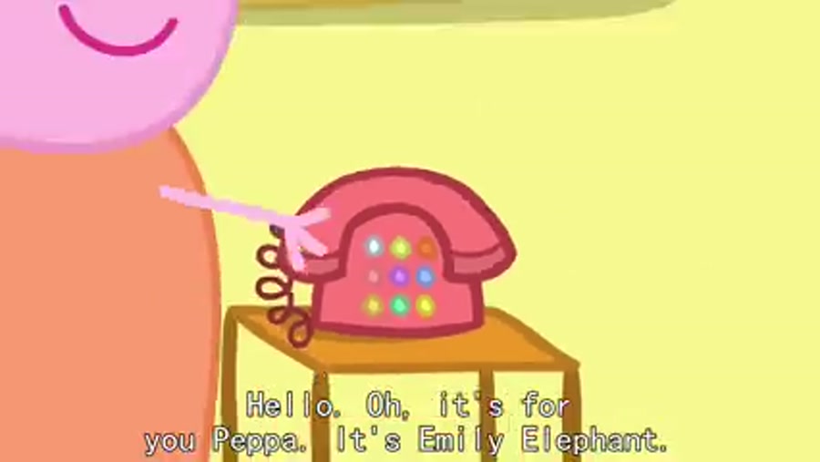 peppa pig(Edmond elephant's birthday