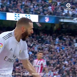 تک گل سه امتیازی کریم بنزما در...