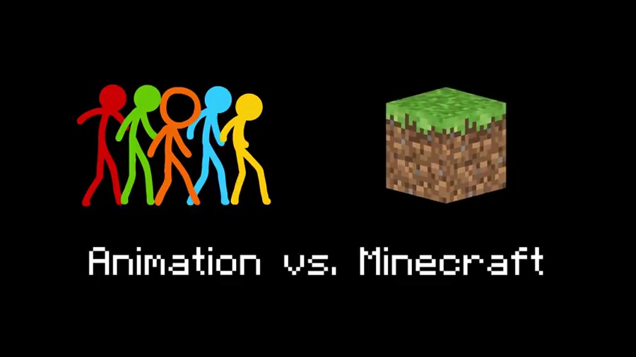 ماینکرفت در برابر استیکمن|minecraft vs stickman