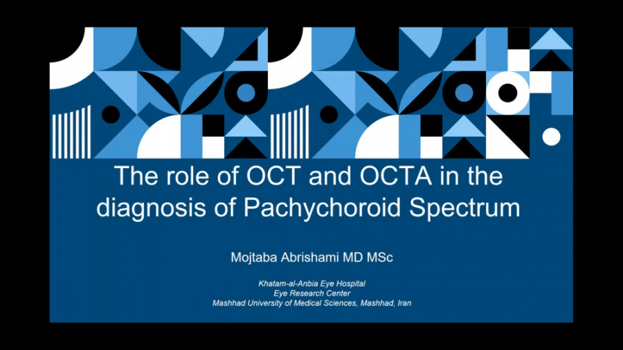 The role of OCT and OCTA in the diagnosis of Pachychoroid Spectrum مزوتراپی