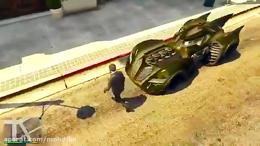 مود ماشین بتمن برای gta v