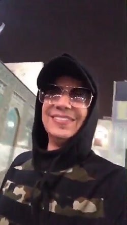 لایو محسن ابراهیم زاده در حرم