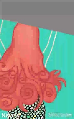 طراحی پری دریایی