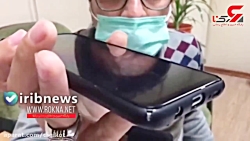 آخرین دیدار مادر علی انصاریان...