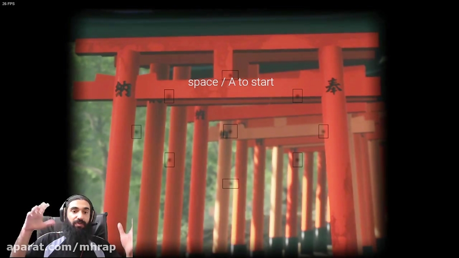 بازی ژاپن گردی رفتیم معبد فوشیمی ایناری کلی اطلاعات خفن درمورد ژاپن دادم تا اخر