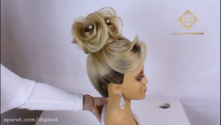 آموزش مدل مو برای عروس