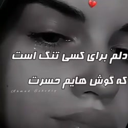کلیپ غمگین غمگین دل تنگ