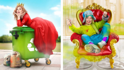 روز وارونه - موقعیت های خنده د...