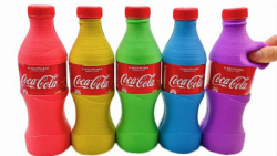 ساخت بطری کوکاکولا با ماسه های...