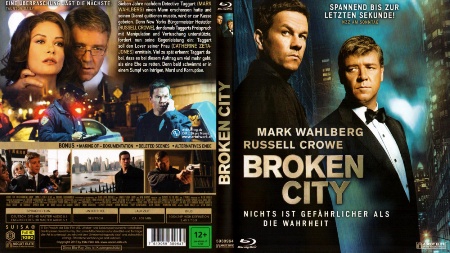 فیلم اکشن شهر شکسته Broken City 2013 دوبله فارسی زمان5809ثانیه