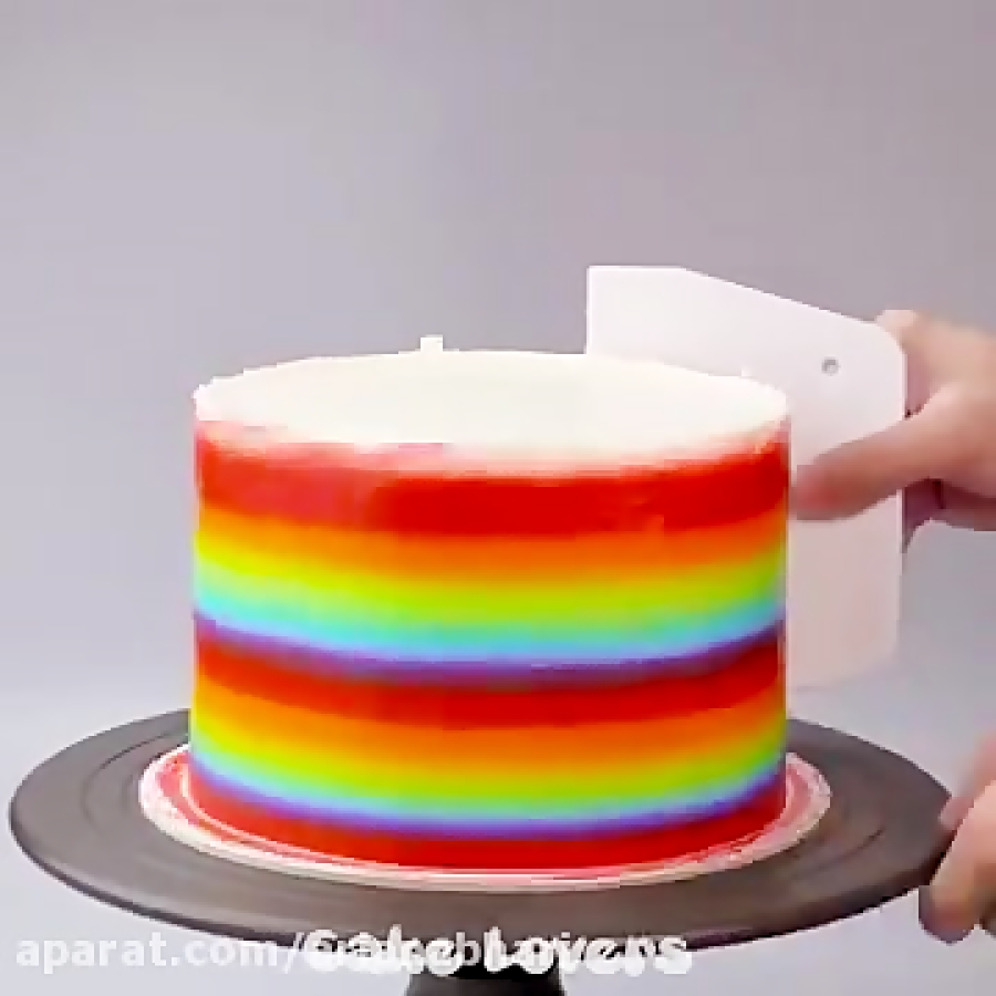 طرز تهیه دسر رنگین کمانی در منزل