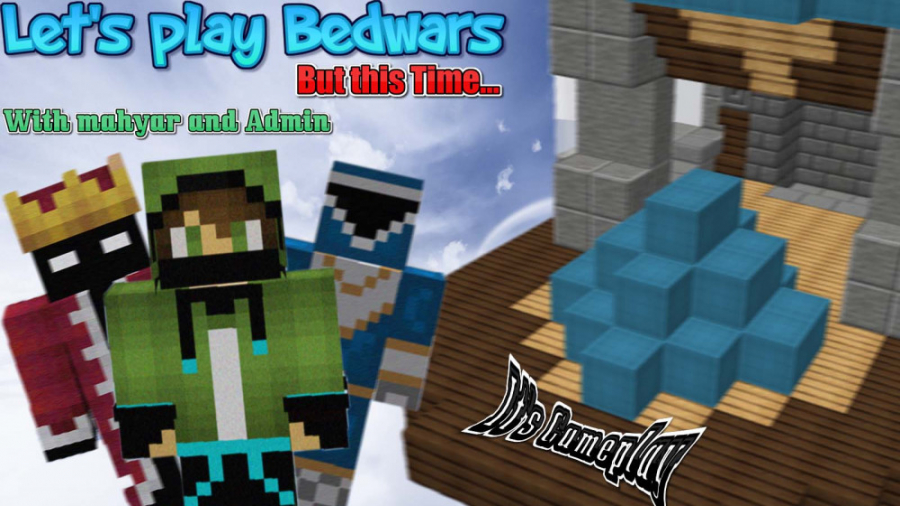 گیم پلی بدوارز همراه استاد و ادمین/Bedwars with MAHYAR and Admin