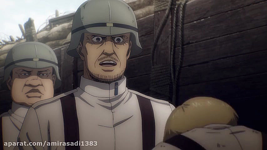سریال حمله به تایتان(Attack on Titan)فصل4 قسمت1 زمان1435ثانیه