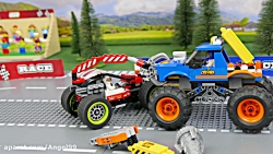 ماشین بازی قسمت 21  مسابقه لگو...