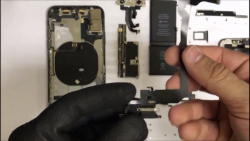 آموزش تعویض فلت شارژ آیفون ایکس iPhone X