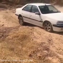 پژو پارس elx و ۴۰۵ در جاده