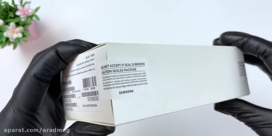 آنباکس گوشی سامسونگ گلکسی a02s