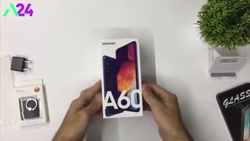 آنباکس گوشی سامسونگ گلکسی a60