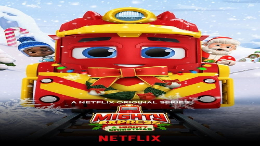 انیمیشن خانوادگی قطار های تندرو کریسمس شگفت انگیز  Mighty Express زمان1536ثانیه