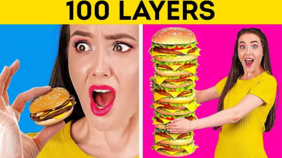 تفریحی و سرگرمی  چالش خوراکی ه...