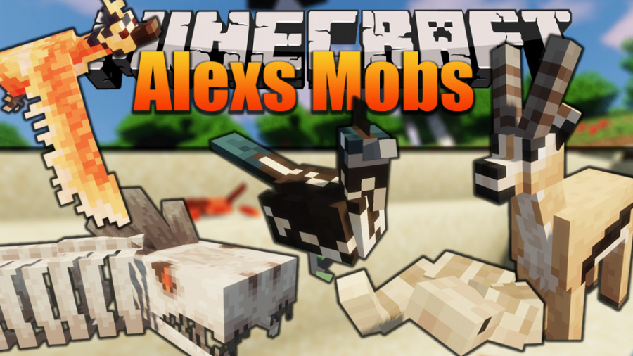 ماینکرافت : بررسی/گیم پلی مود الکسز مابز | Alex#039; s Mobs Minecraft | ماین کرافت