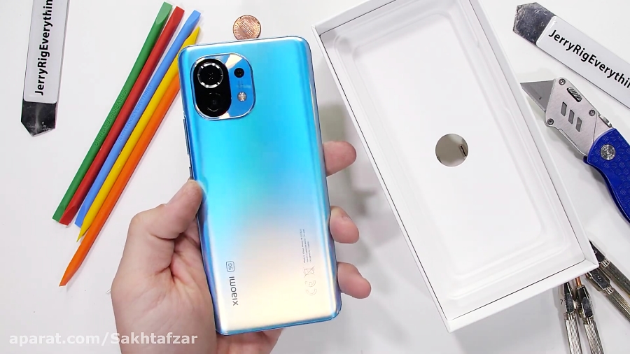 تست مقاومت Mi 11 شیائومی پرچمد...