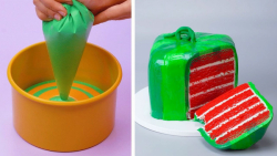 آموزش تزیین کیک:: تزیین کیک هن...