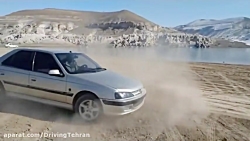 دورپلیسی زدن پژو پارس و دونات زدن