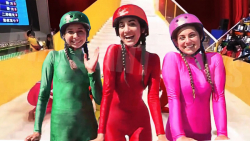 مسابقه جالب بالا رفتن از سطح ل...