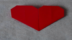 اوریگامی قلب