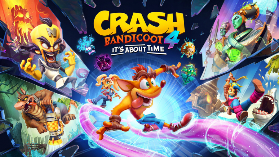 سی دی کی بازی Crash Bandicoot 4 Its About Time