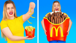 غذای شکلاتی در مقابل غذای واقع...