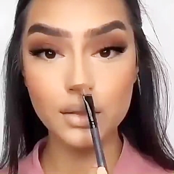 اموزش جالب کانتور بینی