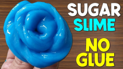 آموزش ساخت اسلایم با شکر و ارد