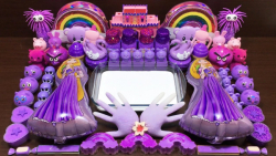 اسلایم پرنسس دیزنی  تم بنفش