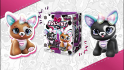 هاپو سورپرایز رباتیک Present Pets مدل Glitter
