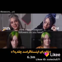 مصاحبه ی بیلی ایلیش فالو = فال...