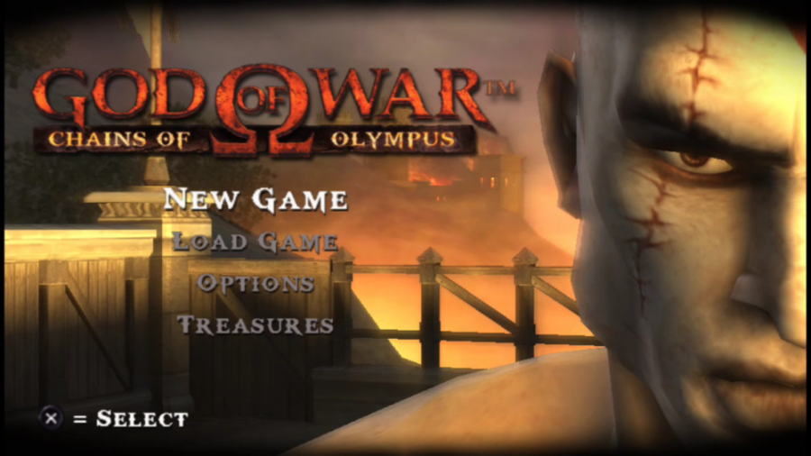 گیم پلی بازی GOD OF WAR:chains of olympus با استفاده از شبیه ساز بر روی اندروید
