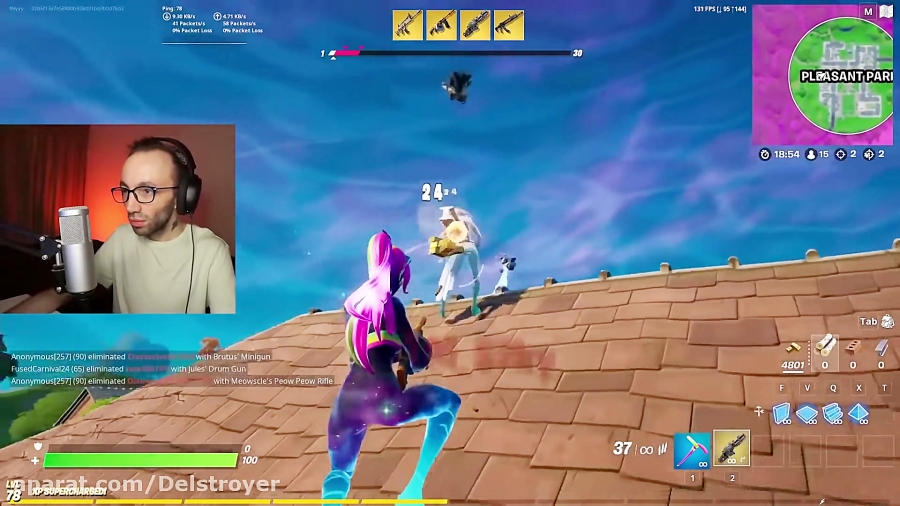 این مد حرف نداره تو فورتنایت//tinyone plays //fortnite