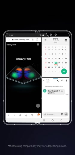 Galaxy Fold: How to launch app windows from notifications | Samsung