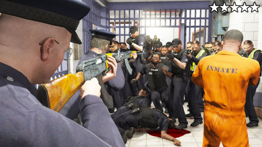 نجات فرانکلین از زندان در GTA 5