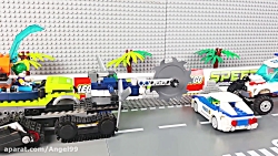 ماشین بازی قسمت 52  لگو ماشین...