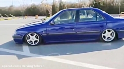 پژو پارس خوش رنگ کفخواب شده و رینگ اسپرت