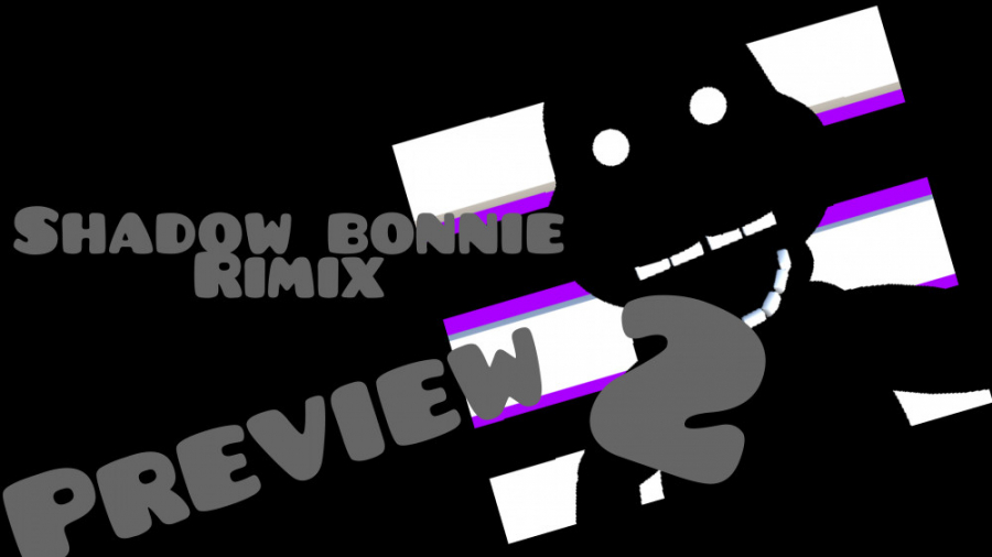 SHADOW BONNIE RIMIX FNAF P3D PREVIEW #2