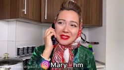 ماری اچ ام پشت صحنه طلسم شدگان