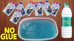 آموزش اسلایم با شامپو و ژل الو...