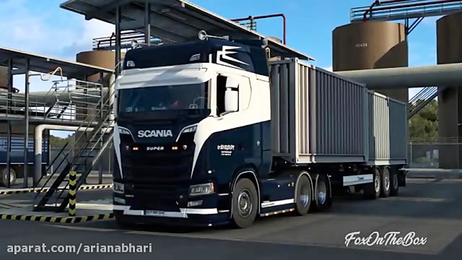 مود جدید تریلی اسکانیا در یورو تراک 2