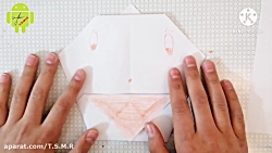 آموزش ساخت جوجه اوریگامی با کاغذ