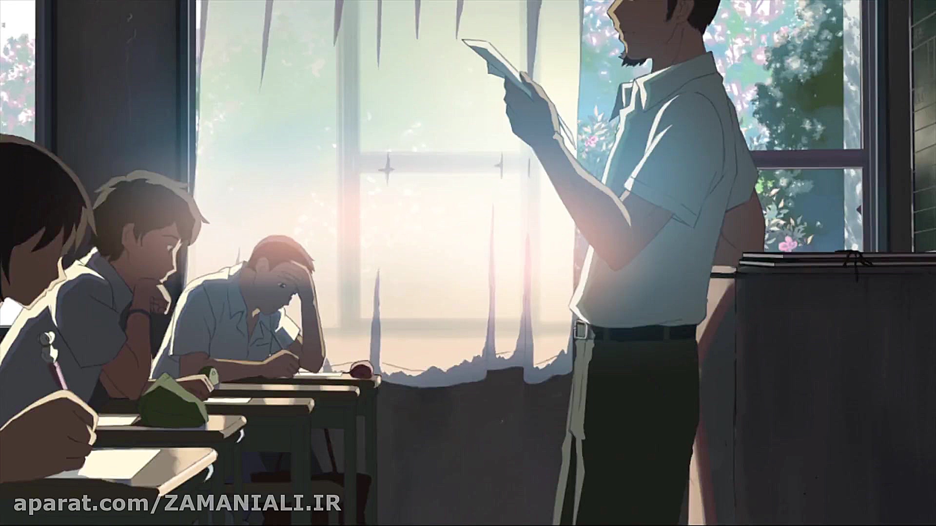 انیمیشن ۵ سانتی  متر در ثانیه Five 5 Centimeters Per Second 2007 زمان3756ثانیه